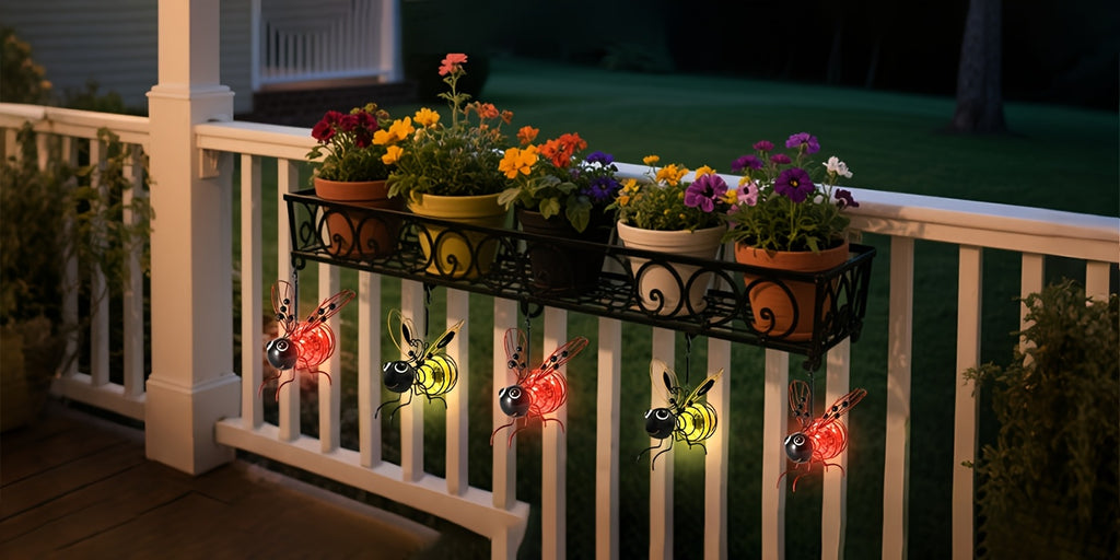 1pc Bees Light LED Decorative Hanging Atmosphere for Indoor Decoration in Living Room, Bedroom, and Study - Warm Lighting for Weddings, Parties, and Festive Celebrations