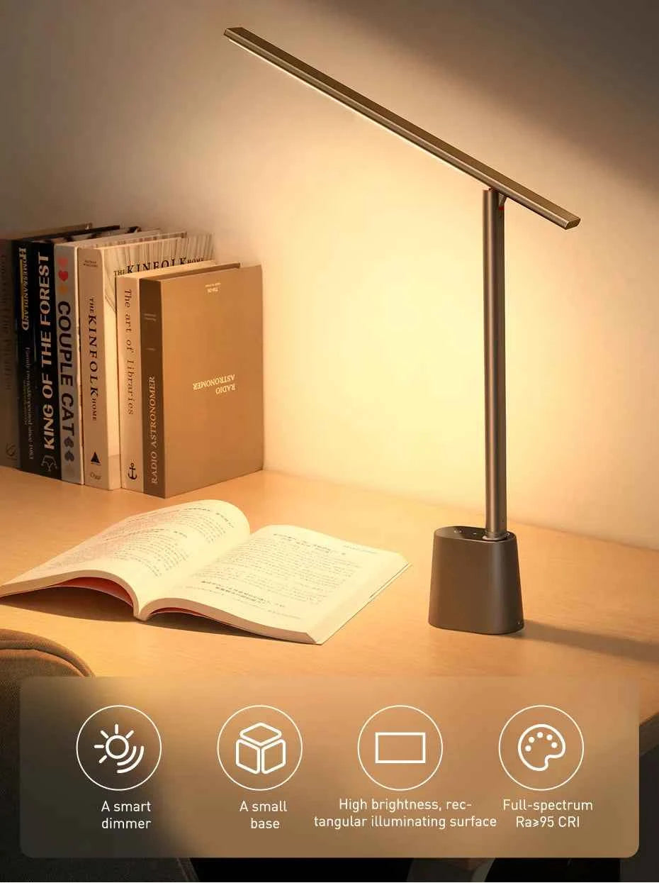 11111111111Bees Light - LED Desk Lamp Eye Protection Study Dimmable, Office Light, Foldable, Adaptive Brightness, Bedside, Read Lamp