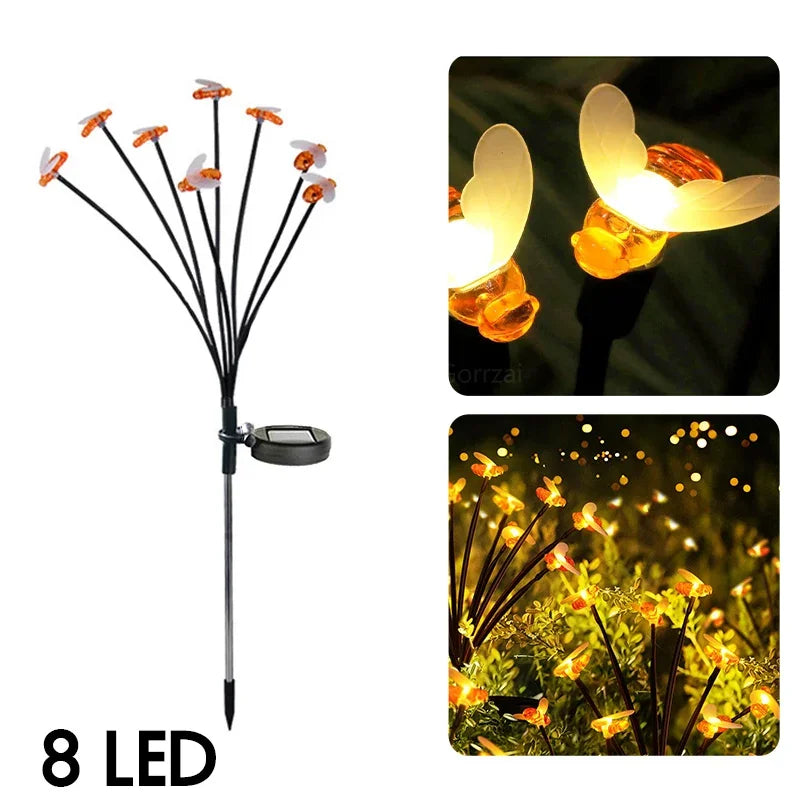 Solar Bees Light LED Waterproof - Durable Outdoor Lighting Solution