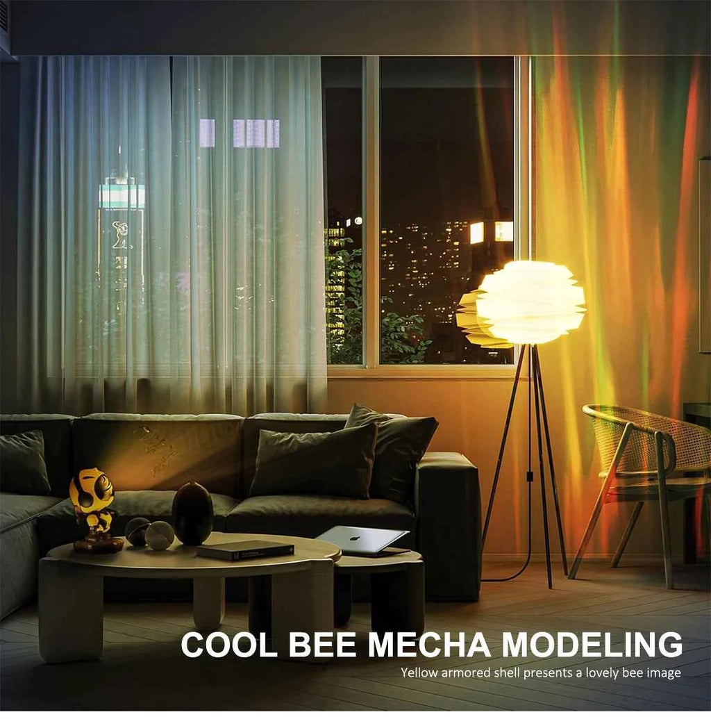 Bee Astronaut Galaxy Projector Star Projector Galaxy Night Light Starry Nebula Ceiling LED Lamp with Timer and Remote Kids Room