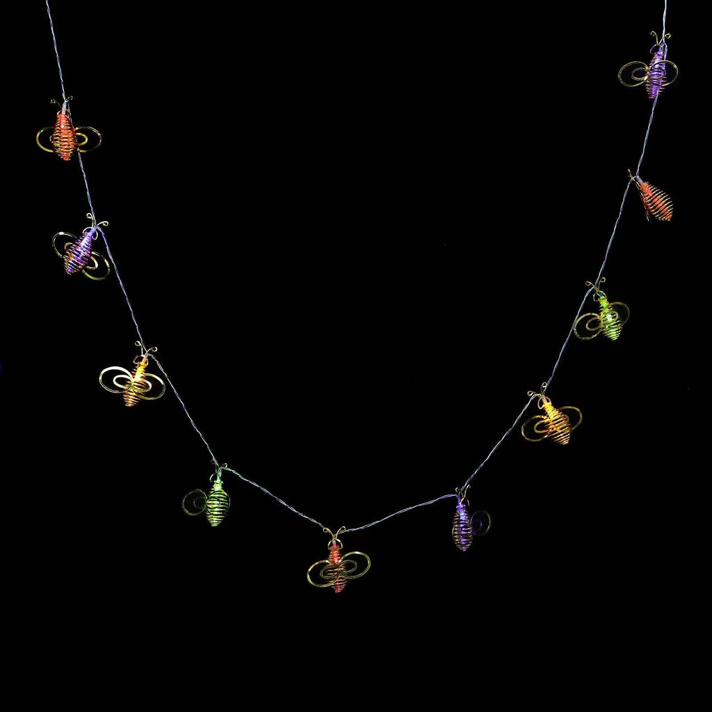 1Pcs Christmas LED Honey Bee String Lights Outdoor Garden Lamp Decorative Light String for Party Festival Decorative Light