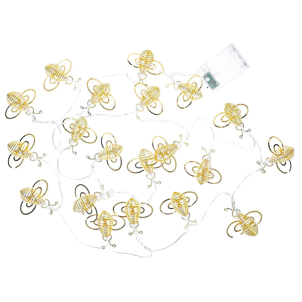 1Pcs Christmas LED Honey Bee String Lights Outdoor Garden Lamp Decorative Light String for Party Festival Decorative Light