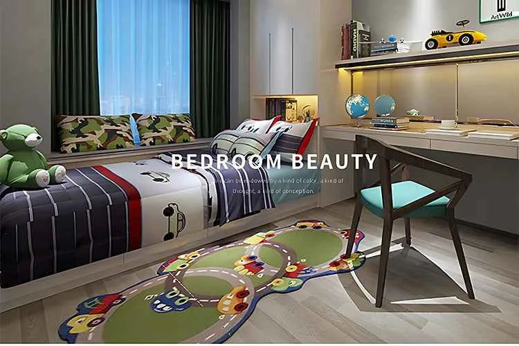 New Children's Room Bee Ceiling Light Princess Room Rainbow Cloud Bedroom Light Simple Modern Cartoon Light Remote Control