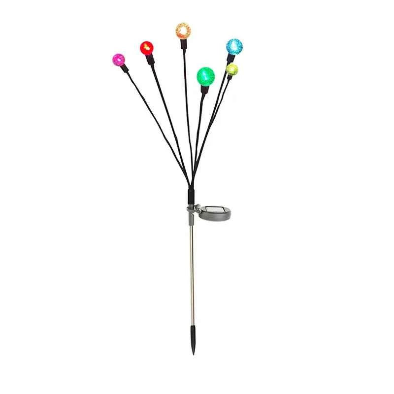 6/8/10 LED Solar Bee Firefly Butterfly Lights Waterproof Outdoor Garden Decorative Lawn Lights For Yard Patio Pathway