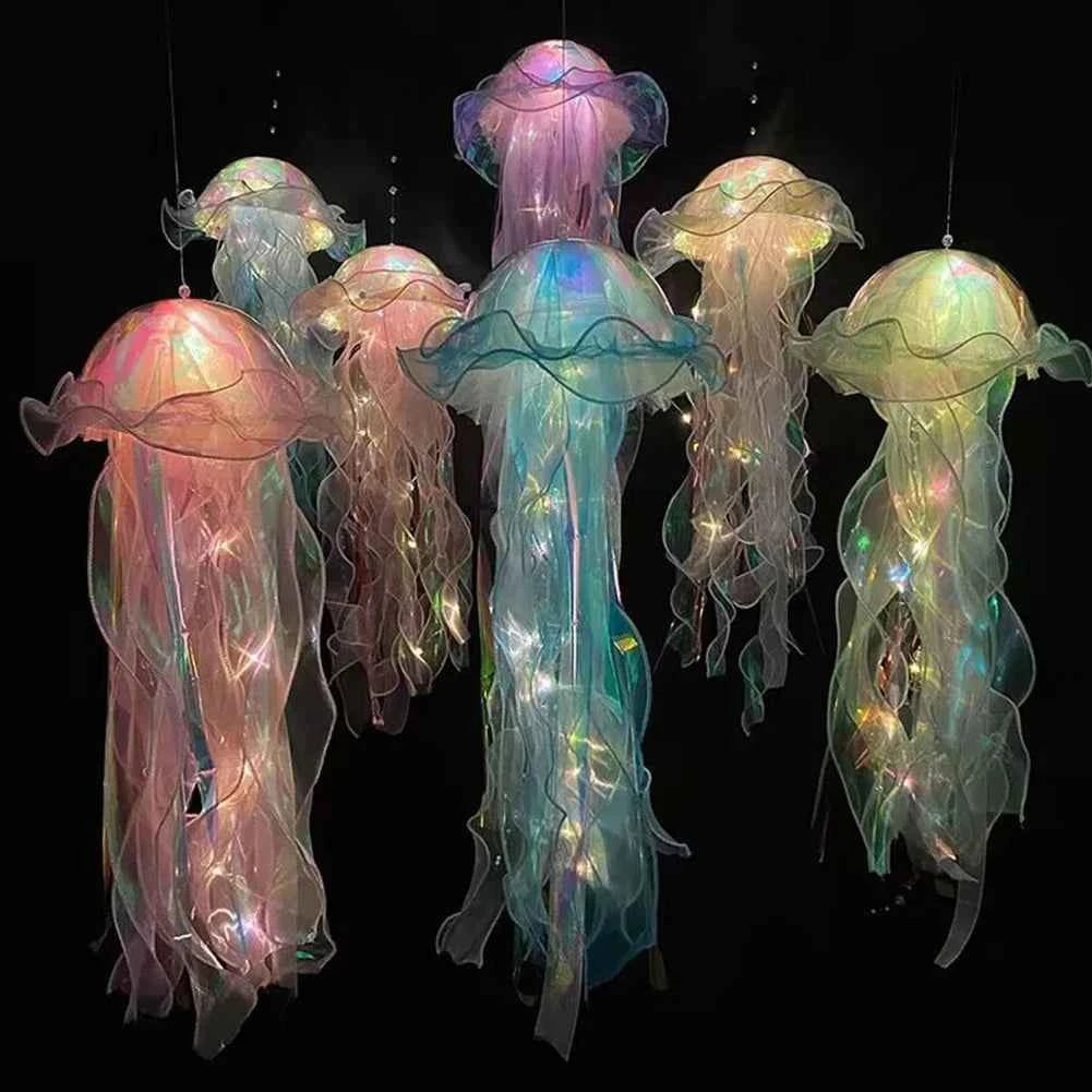 Bees Light - DIY Jellyfish Lantern – Under The Sea Colorful Jellyfish Lamp