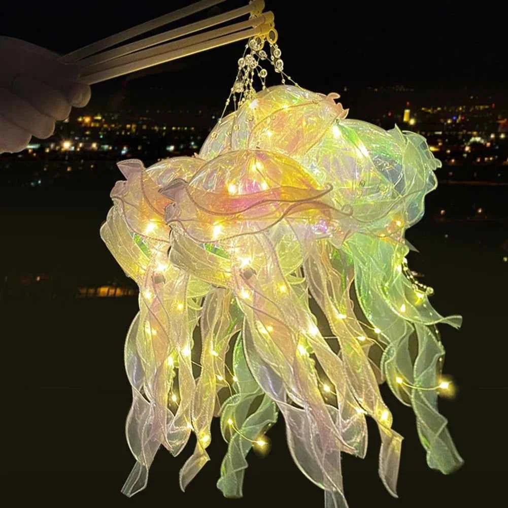 Bees Light - DIY Jellyfish Lantern – Under The Sea Colorful Jellyfish Lamp