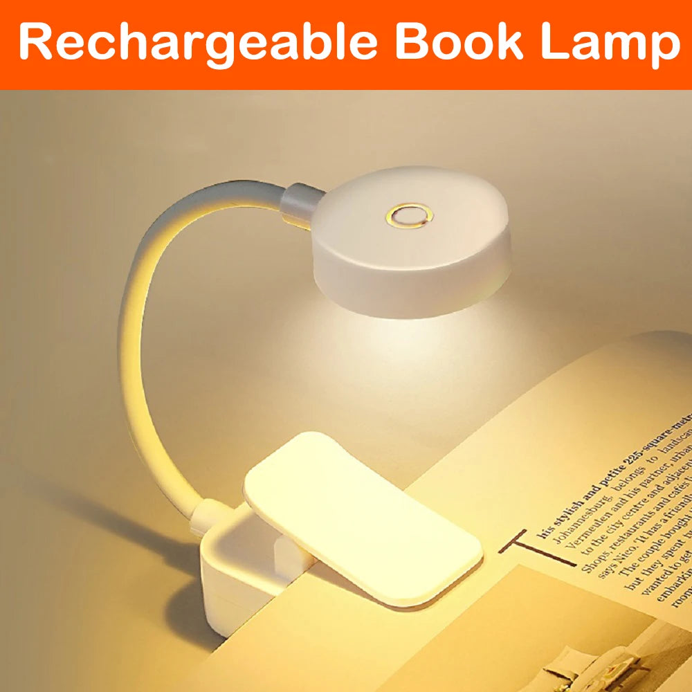 1111111Bees Light | Folding Mini Clip Book Lamp USB Rechargeable LED Night Light, Stepless, Dimmable, Flexible, Bedroom, Reading | [[Product type]] Lighting – Bees Light
