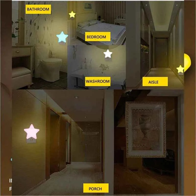 Bees Light LED Star Night Light For Home Decoration, Bedroom, Bedside Baby, Living Room, Corridor