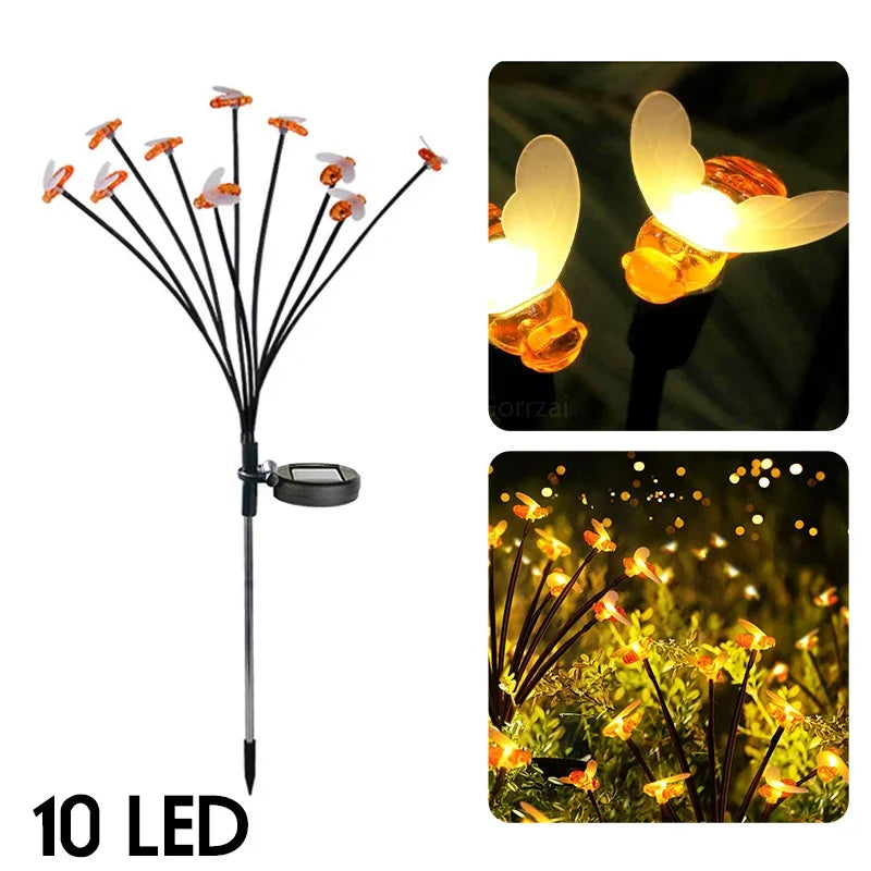 Solar Bees Light LED Waterproof - Durable Outdoor Lighting Solution