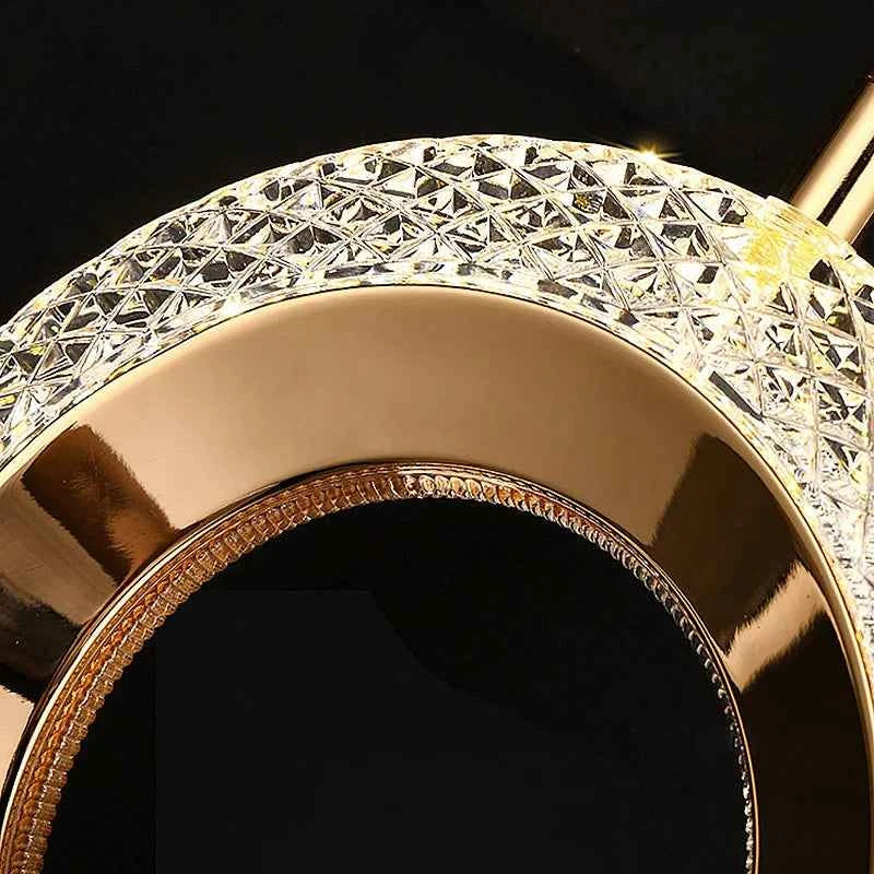 Nordic Ring LED Pendant Lights Indoor Hanging Lamp Room Decor For Bedside Bedroom Living Room Modern Pendant Lamp