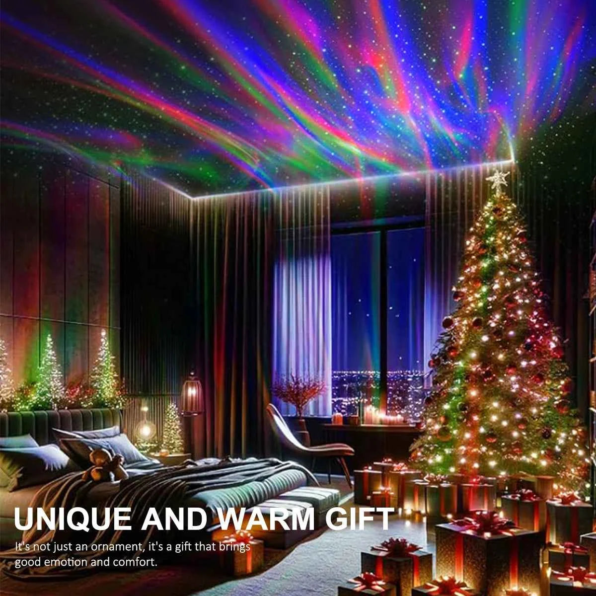 Bee Astronaut Galaxy Projector Star Projector Galaxy Night Light Starry Nebula Ceiling LED Lamp with Timer and Remote Kids Room