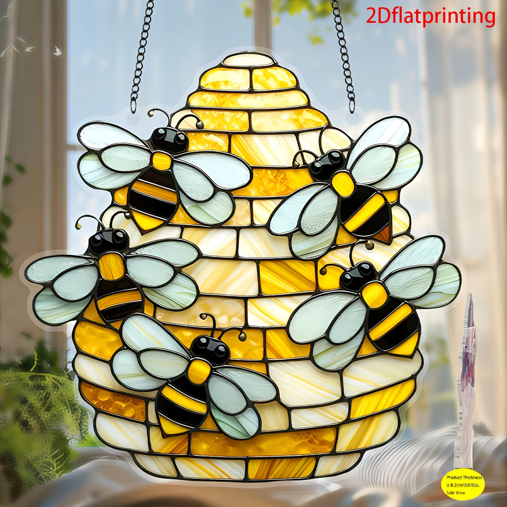 Bees Light Reflector Sun Catcher for Stunning Home Decor